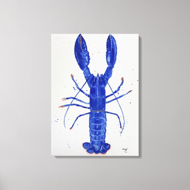 Toile Homard bleu (Recto)