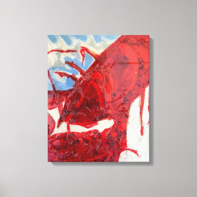 Toile Homard brillant du Maine (Recto)
