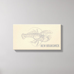 Toile Homard du Nouveau-Brunswick