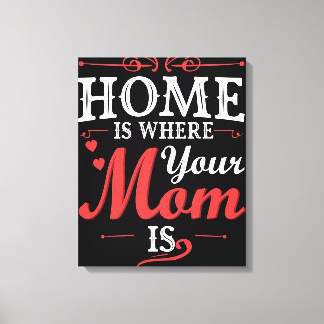 Toile Home Is Where Your Mama Is (Recto)
