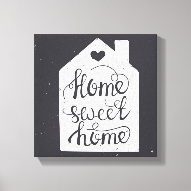 Toile Home Sweet Home (Recto)