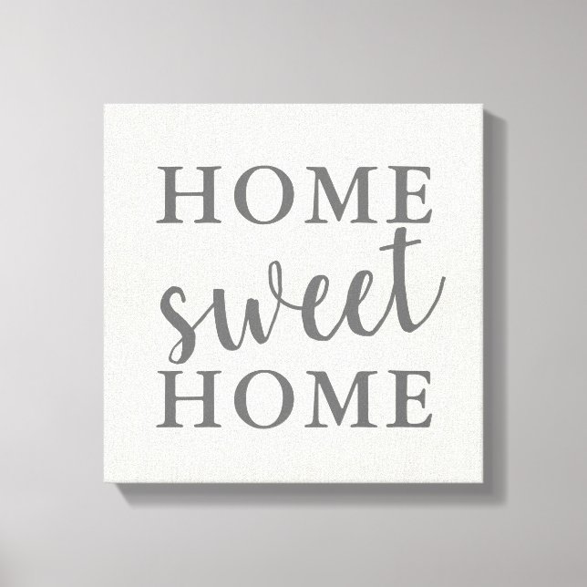 Toile Home Sweet Home (Recto)