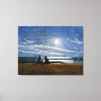 Toile Homer, Lune, art,
