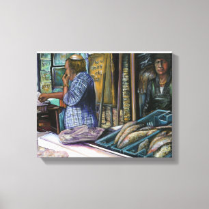 Toile Hommes du désert, Dons de la Mer. Jérusalem