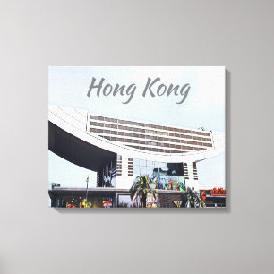 Toile Hong Kong Le pic voyage