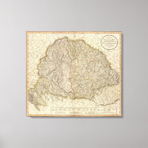 Toile Hongrie, Transylvanie, Croatie