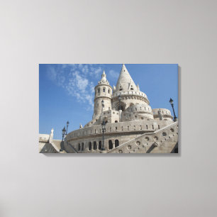 Toile Hongrie, ville capitale Budapest. Buda, Château 2