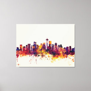 Toile Horizon de Seattle Washington