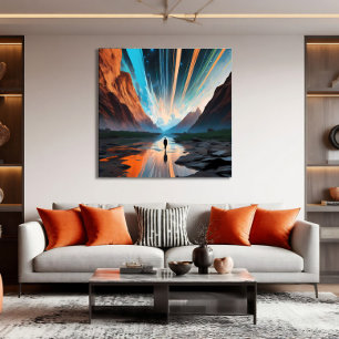 Toile Horizon infini