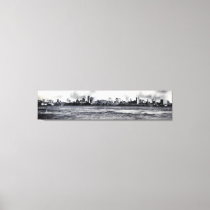 Toile Horizon vintage Photograph panoramique (1902) de