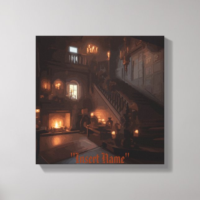 Toile Horizons hantés (Recto)