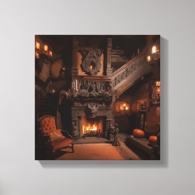 Toile Horizons hantés (Recto)