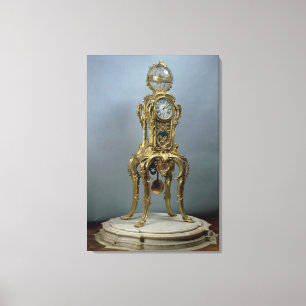 Toile Horloge astronomique des passagers réalisée par Ja