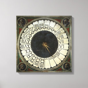Toile Horloge dans le Duomo par Paolo Uccello