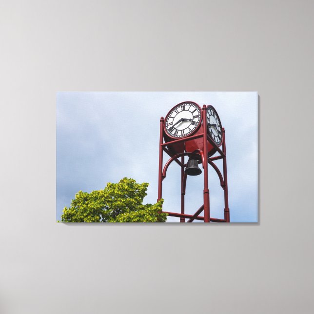Toile Horloge de la tour Petosky (Recto)