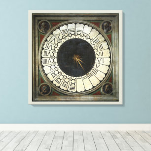 Toile Horloge du Duomo par Paolo Uccello