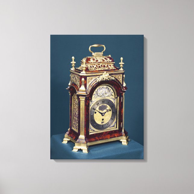 Toile Horloge du tableau, c.1750 (Recto)