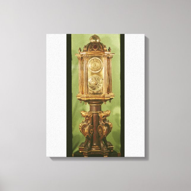Toile Horloge planétaire, terminée en 1520 (Recto)