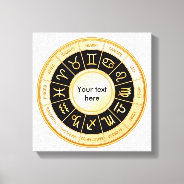 Toile Horoscope Mandala (Recto)