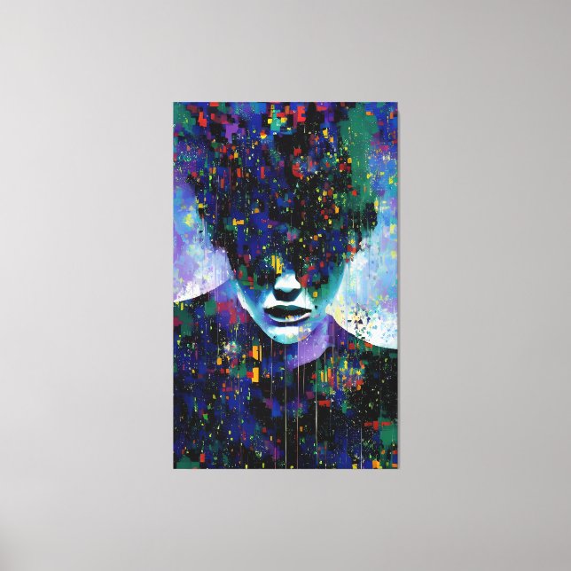 Toile Horreur de tout - Ken Gage Surreal Art (Recto)