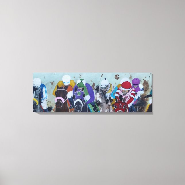 Toile Horse Racing (Recto)