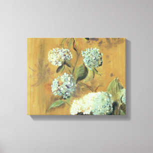 Toile Hortensias