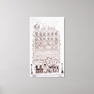 Toile Hôtel Mediodia, Madrid, Espagne