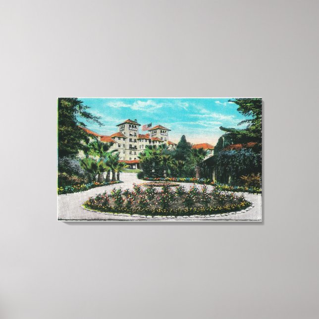 Toile Hôtel Raymond et GroundsPasadena, CA (Recto)