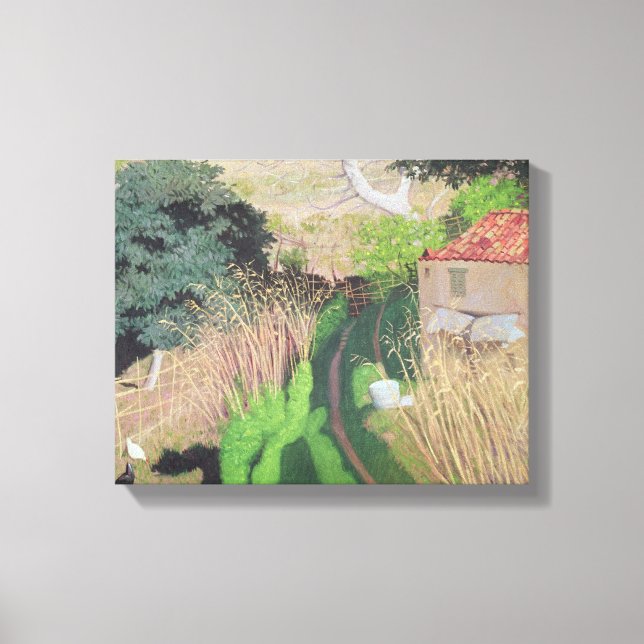 Toile House and Reeds, c.1921-24 (Recto)