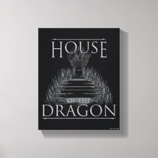 Toile HOUSE OF THE DRAGON | Iron Throne Graphic