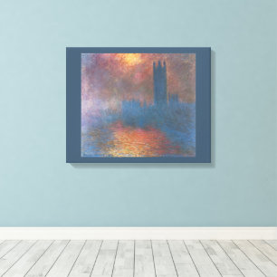 Toile Houses of Parliament, Londres par Claude Monet