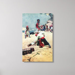 Toile Howard Pyle qui sera capitaine