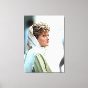 Toile HRH Princess Diana Egypt 1992