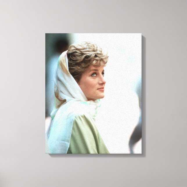 Toile HRH Princess Diana Egypt 1992 (Recto)