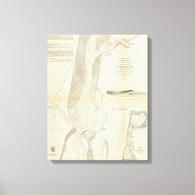 Toile Humboldt Bay, Californie (Recto)