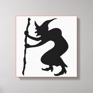 TOILE HUNCHBACK HALLOWEEN WITCH