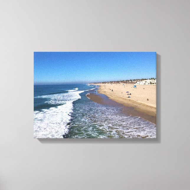 Toile Huntington Beach, Californie (Recto)
