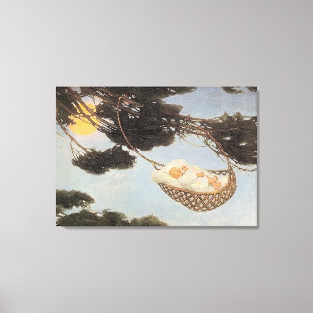 Toile Hush-a-Bye, Baby Nursery Rhyme (Recto)