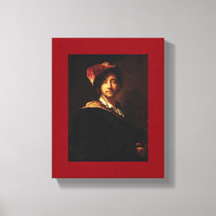 Toile Hyacinthe Rigaud - autoportrait