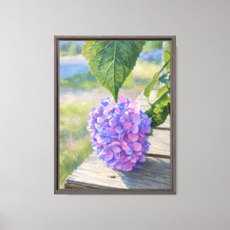 Toile Hydrangea Matin