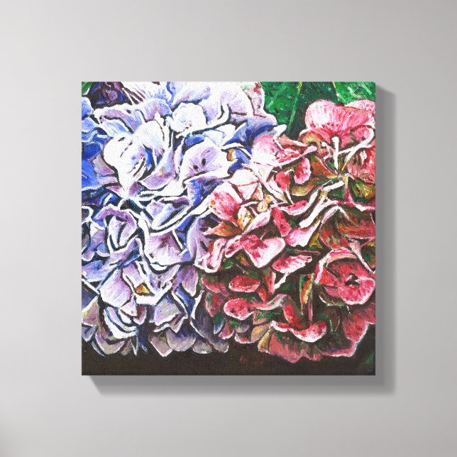 Toile Hydrangeas 2010 (Recto)