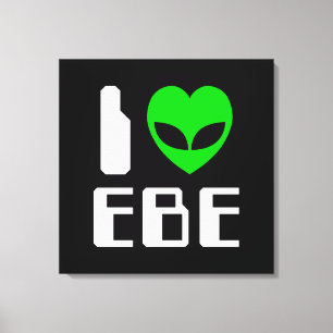 Toile I Alien Heart EBE