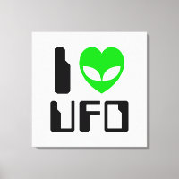 I Alien Heart UFO