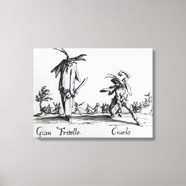 Toile I Balli de Spessanei ou Le Grande Chasse (Recto)