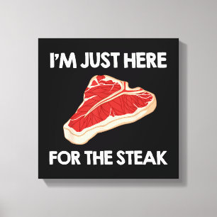 Toile I Love Steak Cadeau Ribeye House