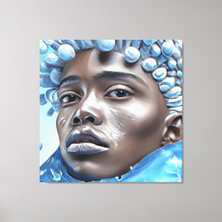 Toile Ice Prince Melanin Black Boy Magic Bruh Winter Bro