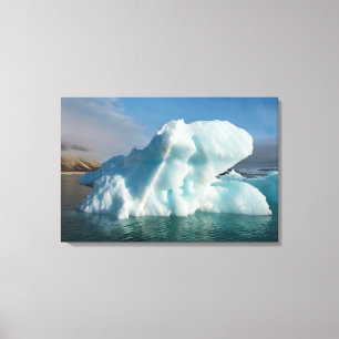 Toile Iceberd À Palander Bay, Norvège