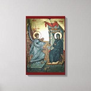Toile Icône de l'Annonciation