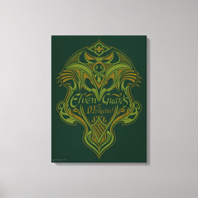 Toile Icône des gardes elfes de Mirkwood Shield (Recto)