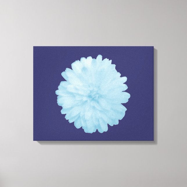 Toile Icy Blue Marigold Canvas Imprimer (Recto)